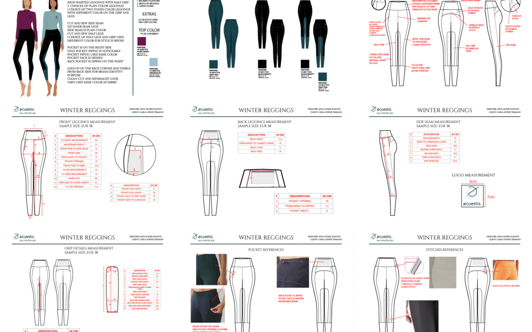 Reggings Technical Pack for Equestrian Activewear