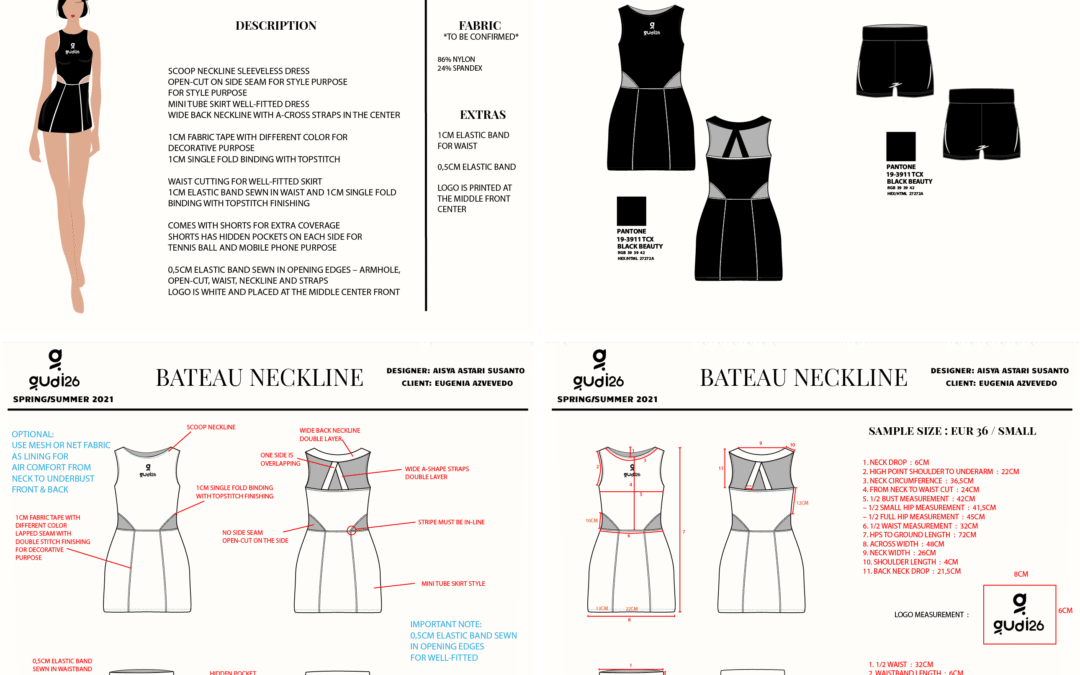 Dress Technical Pack for Tenniswear Collection
