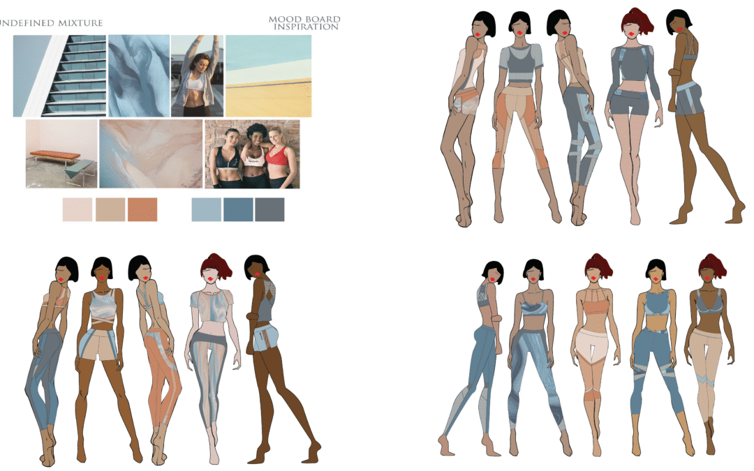Early Activewear Design Exploration