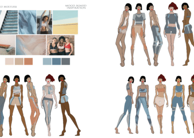 Early Activewear Design Exploration